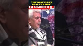 J&K LG Manoj Sinha's Bold Critique | Taking on J&K Politicians #jammukashmir #manojsinha