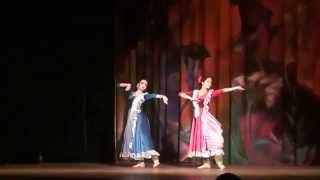 Kathak Flamenco fusion- Svetlana Tulasi & Yulia Kardashova