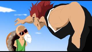 Yujiro meets Master Roshi l DRAGONBALL VS BAKI  Fan Animation