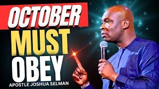 OH JESUS LET OCTOBER SPEAK FAVOUR AND GRACE FOR ME  - APOSTLE JOSHUA SELMAN | MIDNIGHT PRAYERS