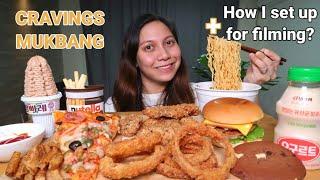 Cravings Mukbang | Filming set up for Mukbang | Mukbang Philippines | Chef Obang