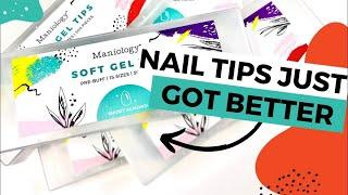 Introducing: Maniology's Soft Gel Nail Tips | 1-Minute Maniology