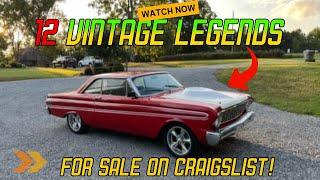 12 Legendary Vintage Cars on Craigslist – Rare Finds You Can Own!