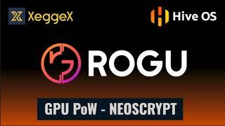 NEW COIN! ROGU (NVIDIA GPU TUTORIAL) - Profit Mining HIVEOS + Xeggex!