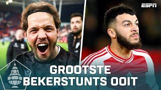 De GROOTSTE BEKERSTUNTS in de TOTO KNVB Beker 