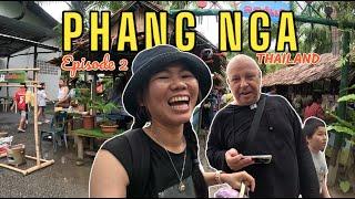 Phang Nga Local Weekend Market. Part2/3 |PHANG NGA THAILAND