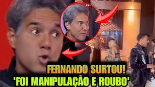 A GRANDE CONQUISTA 2: FERNANDO SURTA E FAZ BARRACO NOS ESTÚDIOS DA RECORD E ACABA SENDO EXPULSO