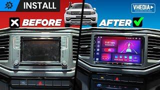 Volkswagen Amarok Head Unit Installation 2016-2022