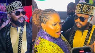 I GO LOVE OO! TOYIN ABRAHAM FELT LIKE BABY MOMENT HER HUSBAND KOLAWOLE STORM SEVEN DOORS PREMIERE