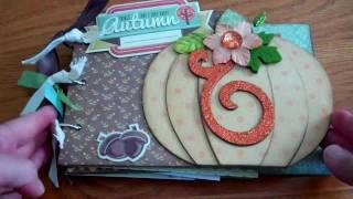 'Autumn Fun' Chipboard Mini Album Kit *FOR SALE*