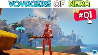 Day1 Surviving an Ocean World | Voyagers of Nera Gameplay | Part 1