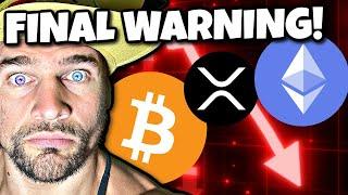 WARNING! MILLIONS LIQUIDATED!!! (URGEN BITCOIN ETH XRP UPDATE)