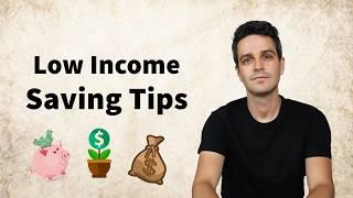 How To Save Money On A Low Income (Money Saving Tips)