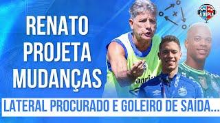 ️ Diário do Grêmio KTO: Renato planeja pior cenário | Operação FIFA | Lateral na mira | Brenno...