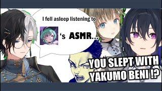 ASMR Accident 【Ichinose Uruha, Hanabusa Lisa, Kamito, Vodka | VSpo! ENG SUB】