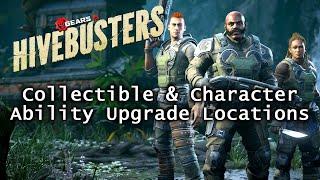 Gears 5: Hivebusters Campaign DLC | Collectible & Character Ability Upgrade Locations