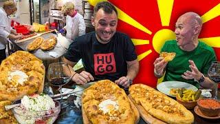 MACEDONIAN FOOD, BEST FOOD IN THE BALKANS? Pastrmajlija & Shopska + Meat Feast in Skopje, Macedonia