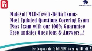 Preparation For #Mulesoft Certification Exam #MCD-Level1-Delta Training & Certification Material