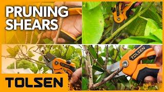 TOLSEN Pruning Shears Tutorial: A Beginner's Guide