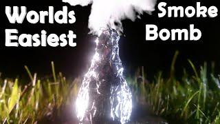 The Easiest Way To Make a Smoke Bomb Ever! - Cool Spy Device