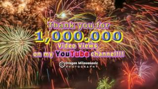 Thank you for 1,000.000 video views!!!