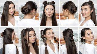 10 EASY HEATLESS BACK TO SCHOOL HAIRSTYLES!