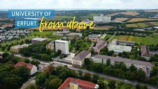 University of Erfurt from above