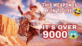 Horizon Zero Dawn - Best Weapon Early game!! SUPER OP!!