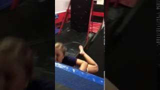 Ninja Struggles @ MGA Gymnastics