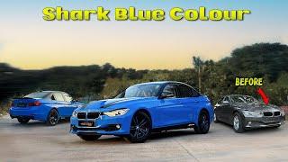 BMW 3 Series Paint Restoration in Stunning Shark Blue! | Poona Motors Pvt Ltd | Pune