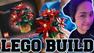 Let's Build The LEGO Christmas Poinsettia