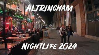 Altrincham Town Centre Nightlife, Best Google Rated Bars - Trafford Greater Manchester UK 9.11.24