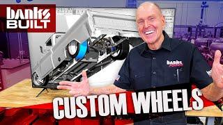 Engineering custom wheels for our SUPERCHARGED DIESEL Chevy | BANKS BUILT Ep 29