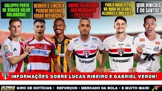 Lincoln? Reinier? Lucas Ribeiro? IVinicius, Maia, Galoppo, Vendas, A Silva