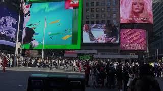 Lipstick from Suriname on Times Square Billboards