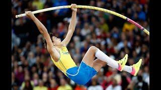 WOW Mondo Duplantis  17 year old,  Slow motion of RECORD BREAKING JUMP