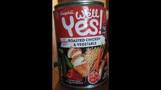 Campbell's Well Yes! Roasted Chicken & Vegetable Soup Review