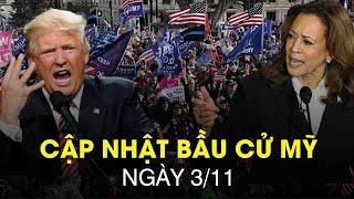 Điểm nóng bầu cử Mỹ 3/11: Những yếu tố quyết định cuộc đua kịch tính ở 7 bang chiến trường