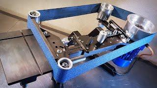 Building a High-Precision Belt Grinder (Plans available)