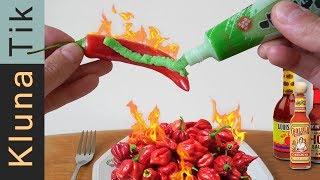 SPICIEST FOOD ASMR  - KLUNATIK MUKBANG EATING MOST SPICY MEAL IN THE WORLD ASMR (2019)