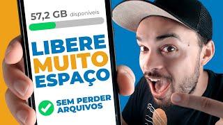 FAÇA ISSO e libere MUITO ESPAÇO no celular (NUNCA MAIS tenha este problema!)