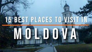 15 cele mai bune locuri de vizitat în Moldova | Video de călătorie | Ghid de călătorie | SKY Travel