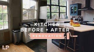 KITCHEN TOUR // BEFORE + AFTER | Lily Pebbles