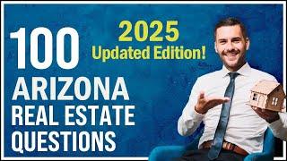 Arizona Real Estate Exam 2024 (100 Questions with Explained Answers - Updated Edition)