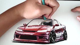 The Full Sketch Process ft. Yusuke Taniguchi's S15