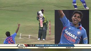 Bhuvneshwar Kumar 3-9 vs Pakistan 1st T20I 2012 Bangalore (Ball By Ball)