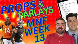 Monday Night Football Props and Predictions | Browns vs Broncos | Props and Parlays Today