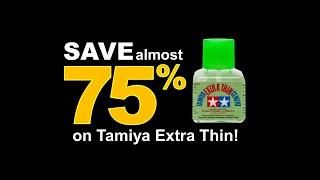 Save Almost 75% on Extra Thin Cement!