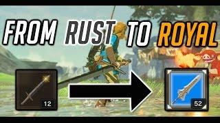 Zelda: BOTW From Rust to Royal! #BreathOfTheWild