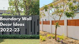 Latest Boundary Wall Design & Ideas  2022-23  | Exterior Decor |interior Decor  designs